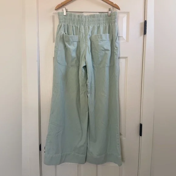 Women’s We The Free Breezy Denim Pull-on Jeans Sea Mist Size M - Picture 7 of 9